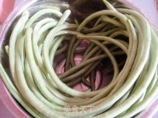 【闽菜】--炒豇豆的做法步骤：3