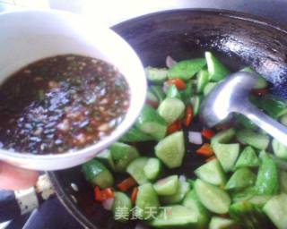 醋烹黄瓜的做法步骤：10