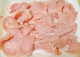 荤素搭配   肉片生菜沙拉的做法步骤：2