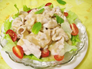 荤素搭配   肉片生菜沙拉的做法步骤：10