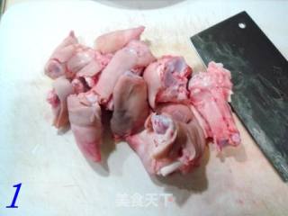 福建面食“闽东猪脚面线”的做法步骤：1