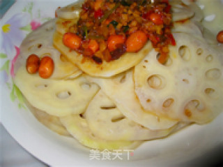 凉拌藕片的做法步骤：6