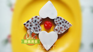椰汁红豆糕的做法步骤：4