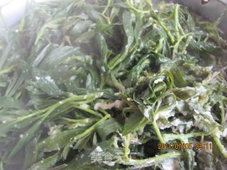 养生又好吃的蒸野菜的做法步骤：7