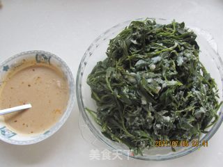 养生又好吃的蒸野菜的做法步骤：8