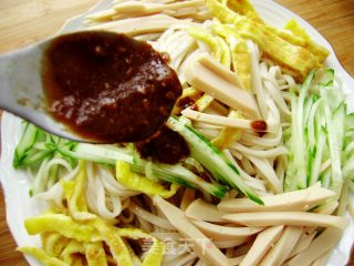 三丝拌面的做法步骤：7