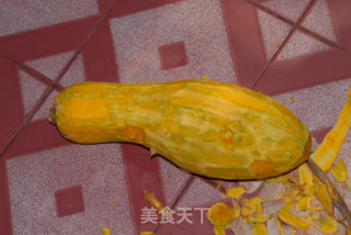 蚝油南瓜的做法步骤：2