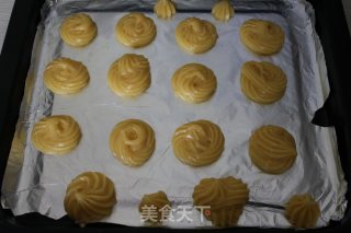 抹茶乳酪泡芙的做法步骤：3