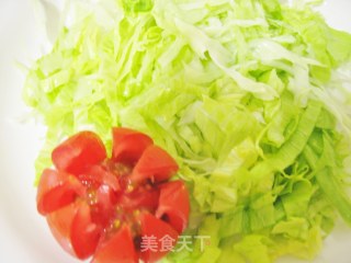 魔芋刺身沙拉   减肥的MM看过来的做法步骤：4