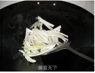 火腿杂炒菜篮子的做法步骤：4