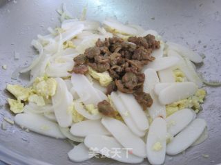 蔥炒白粿干的做法步骤：6