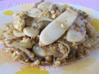 蔥炒白粿干的做法步骤：9