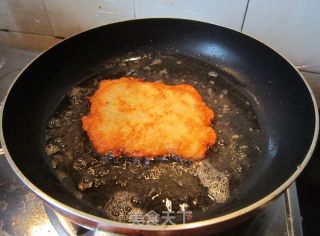 【苏菜】炸肉排的做法步骤：7