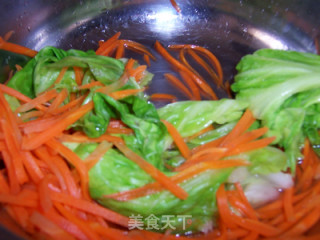 花色菜卷的做法步骤：8