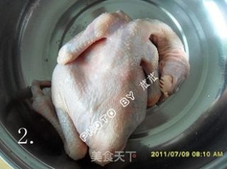 【苏菜】让你流口水的手撕鸡 （电饭锅菜谱）的做法步骤：2