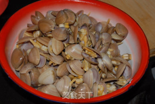 蛤蜊炒蛋的做法步骤：3