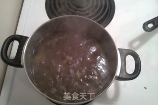 家庭自制鸭血粉丝汤的做法步骤：2