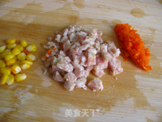 肉末蒸冬瓜的做法步骤：2