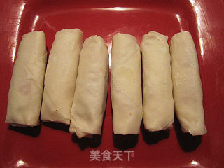 油炸春卷的做法步骤：1