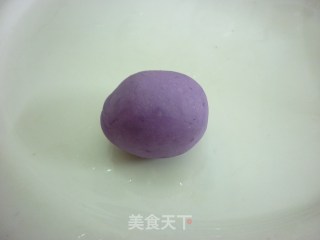 苏州船点【紫薯葡萄】的做法步骤：8