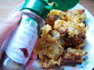 【苏菜】椒盐带鱼的做法步骤：11