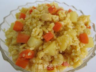 变废为宝之【咖哩炒肉饭】的做法步骤：9