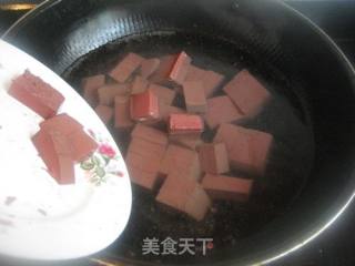 鸭血粉丝汤的做法步骤：2
