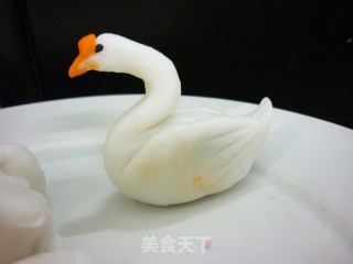 苏州船点【银鹅千姿】的做法步骤：7