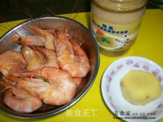 家常菜肴@@姜茸白灼虾的做法步骤：1