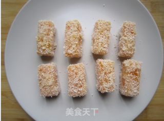 黄金南瓜条的做法步骤：6