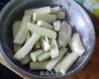 干煸双条的做法步骤：3