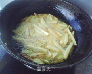 干煸双条的做法步骤：5