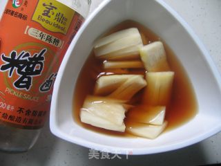 【苏菜】丽花茭白的做法步骤：4