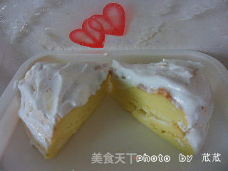 详细制作电饭锅蛋糕 （给没有烤箱的你）的做法步骤：19