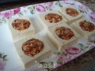 咸鲜酥嫩滴——肉馅酿豆腐的做法步骤：4