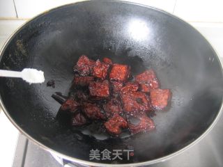【苏菜】蜜汁豆腐干的做法步骤：5