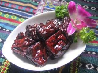 【苏菜】蜜汁豆腐干的做法步骤：6