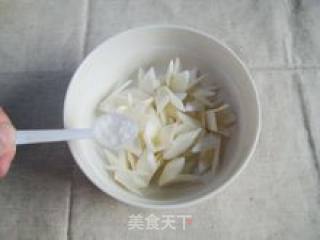 鲜花般的美食----丽花茭白的做法步骤：11