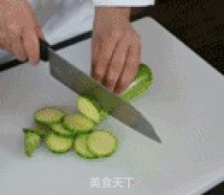 韩国西葫芦煎饼的做法步骤：1