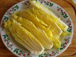 蒜香白菜心的做法步骤：1