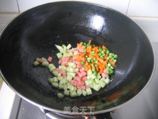 【苏菜】扬州炒饭的做法步骤：5