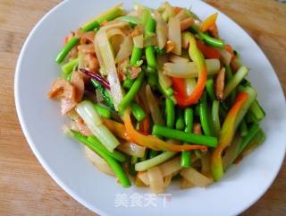 【家庭快手小炒】什锦小炒的做法步骤：9