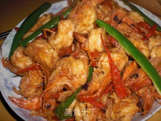 【苏菜】油爆大虾的做法步骤：9