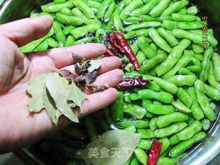 盐水毛豆的做法步骤：4