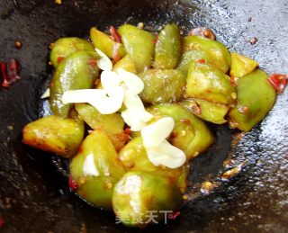 豆瓣蒜香茄子的做法步骤：6