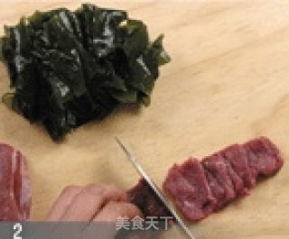 韩国海带汤的做法步骤：2