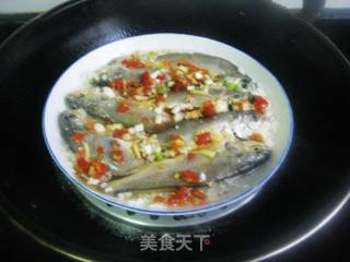 酒酿蒸黄鱼的做法步骤：6