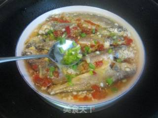 酒酿蒸黄鱼的做法步骤：7