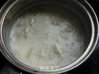 奶香焦麦粥的做法步骤：7