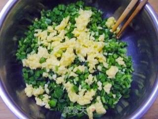【中式面点】韭菜鸡蛋锅塌的做法步骤：7